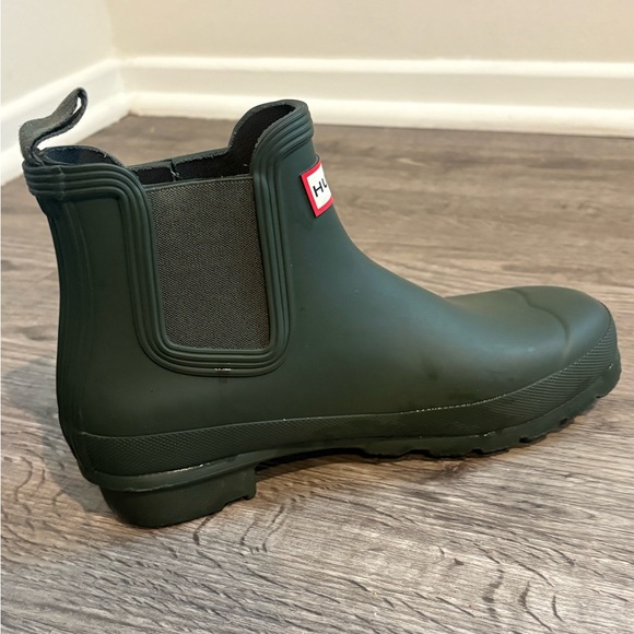 Hunter Women's Original Chelsea Boots Dark Olive Size 7 Waterproof Rain Boot - Picture 6 of 13